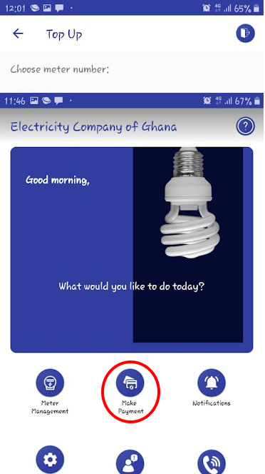 choosing meter ECG APP